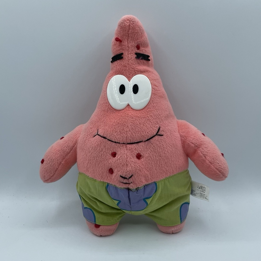 2003‎ Vintage SpongeBob Square Pants Original  Patrick Star Plush NANCO